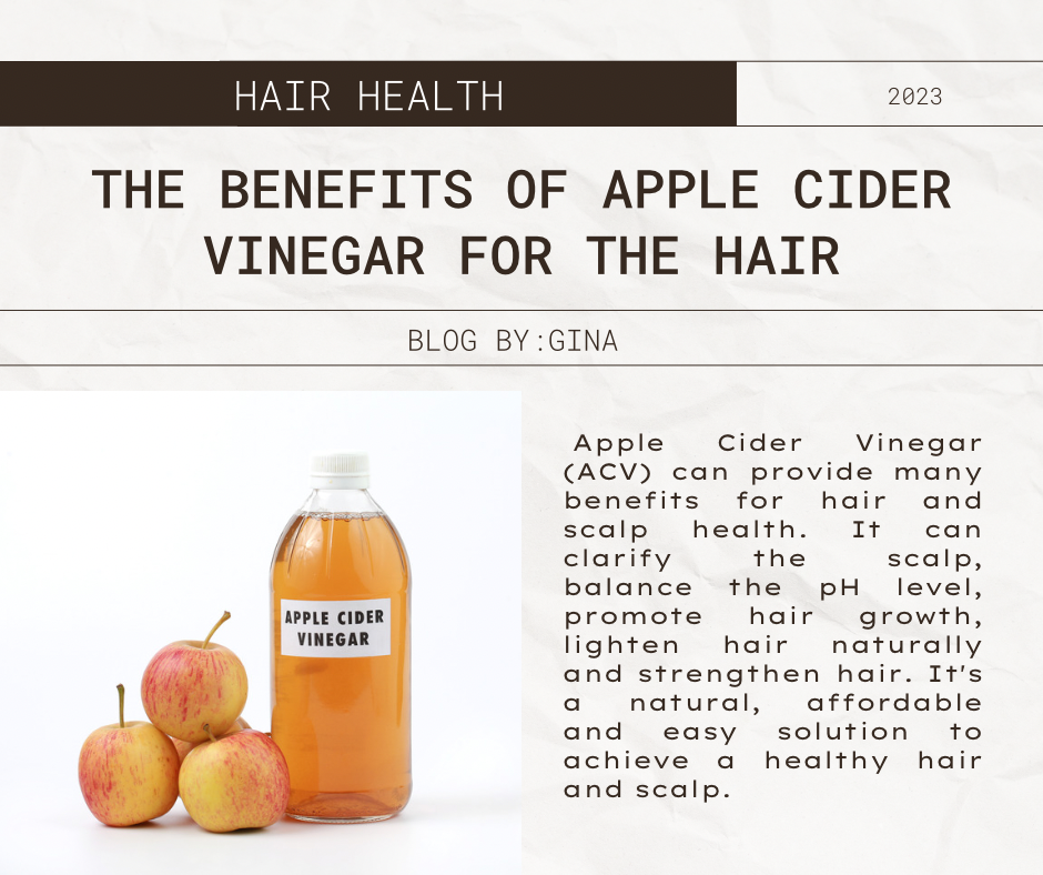 The Benefits of Apple Cider Vinegar for the Hair